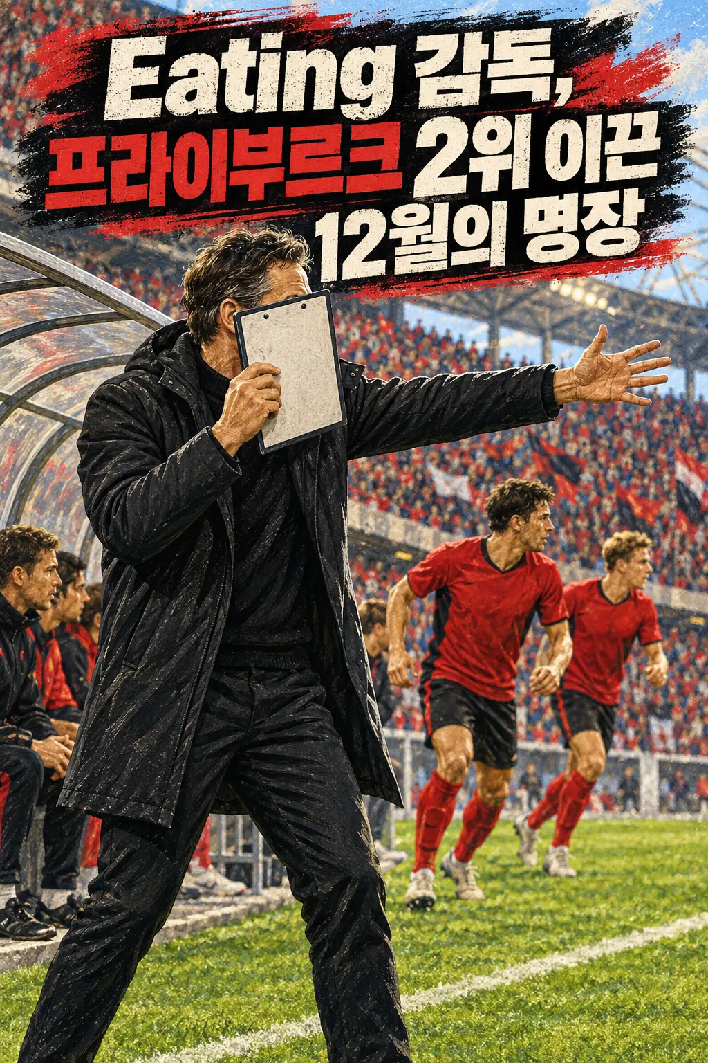 Eating 감독, 프라이부르크 2위 이끈 12월의 명장