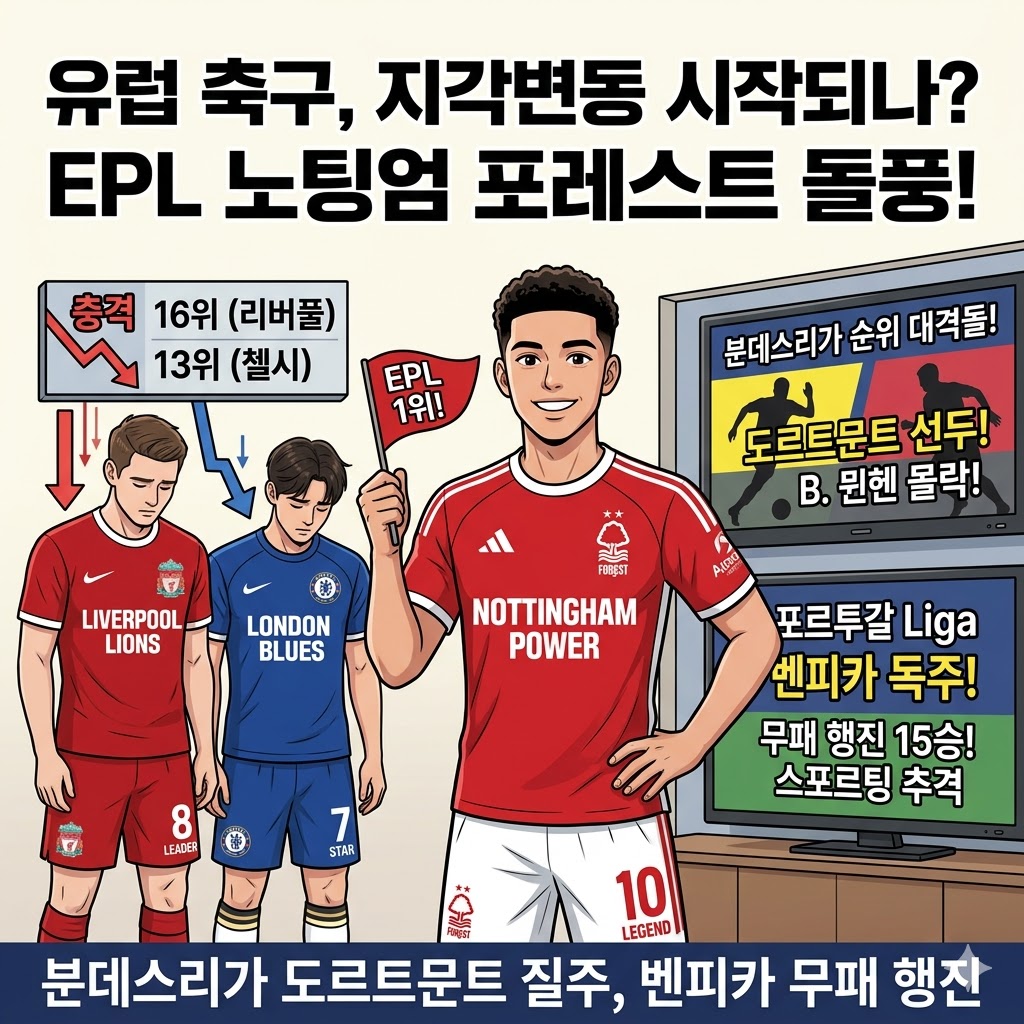 분데스리가 도르트문트 선두 질주 레버쿠젠과 볼프스