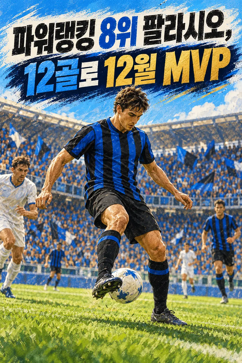 파워랭킹 8위 팔라시오, 12골로 12월 MVP