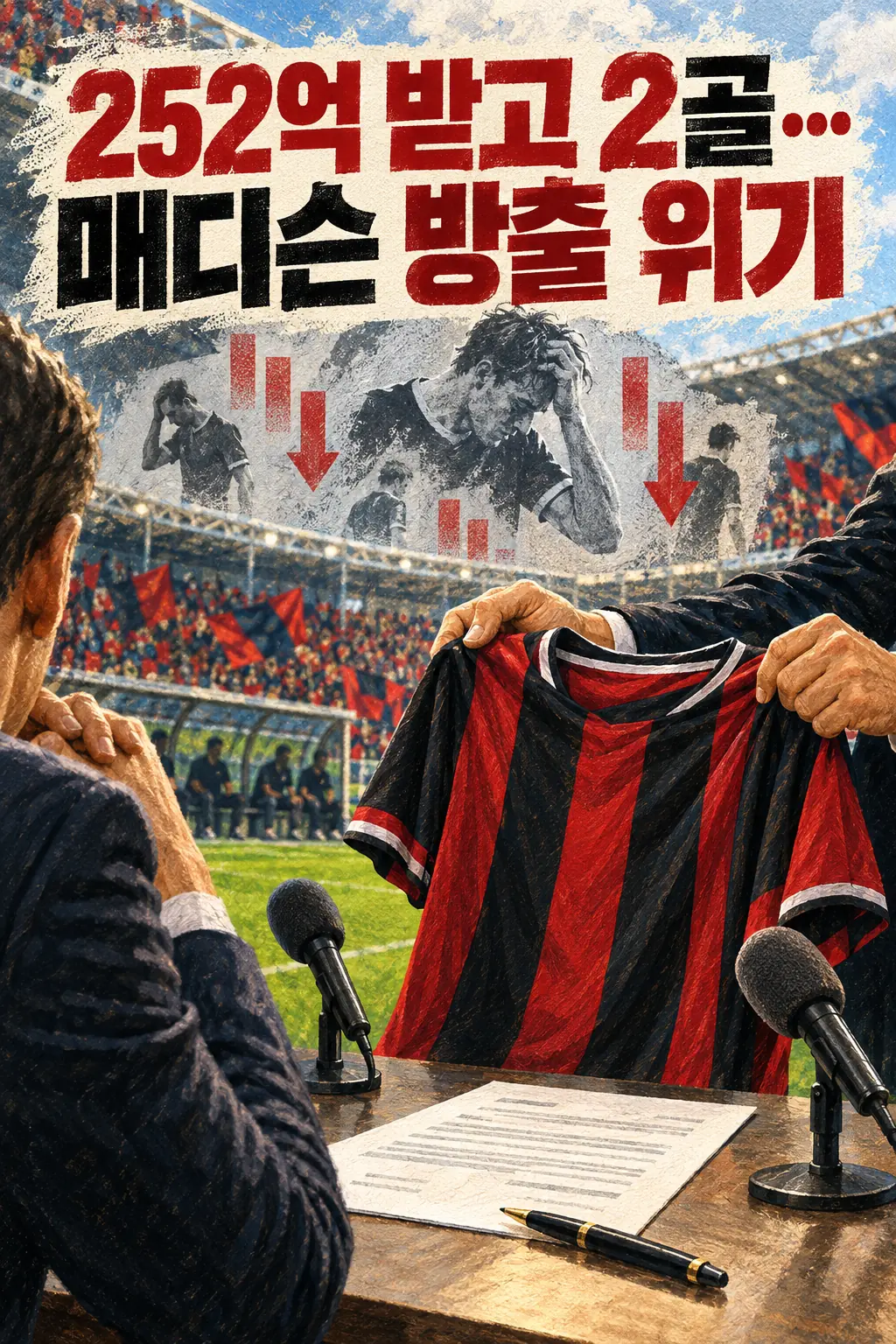 252억 받고 2골…매디슨 방출 위기