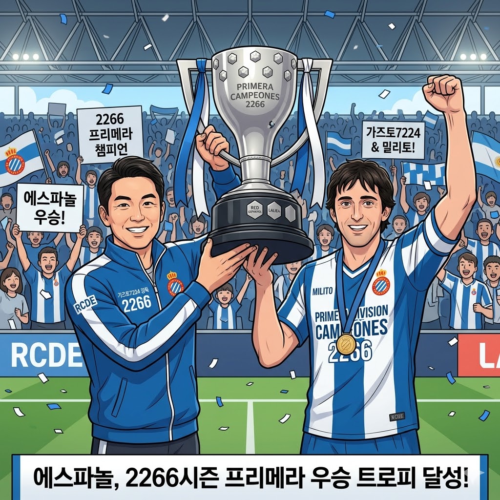 에스파뇰, 파워랭킹 7위의 [기적] 프리메라 정상 등극