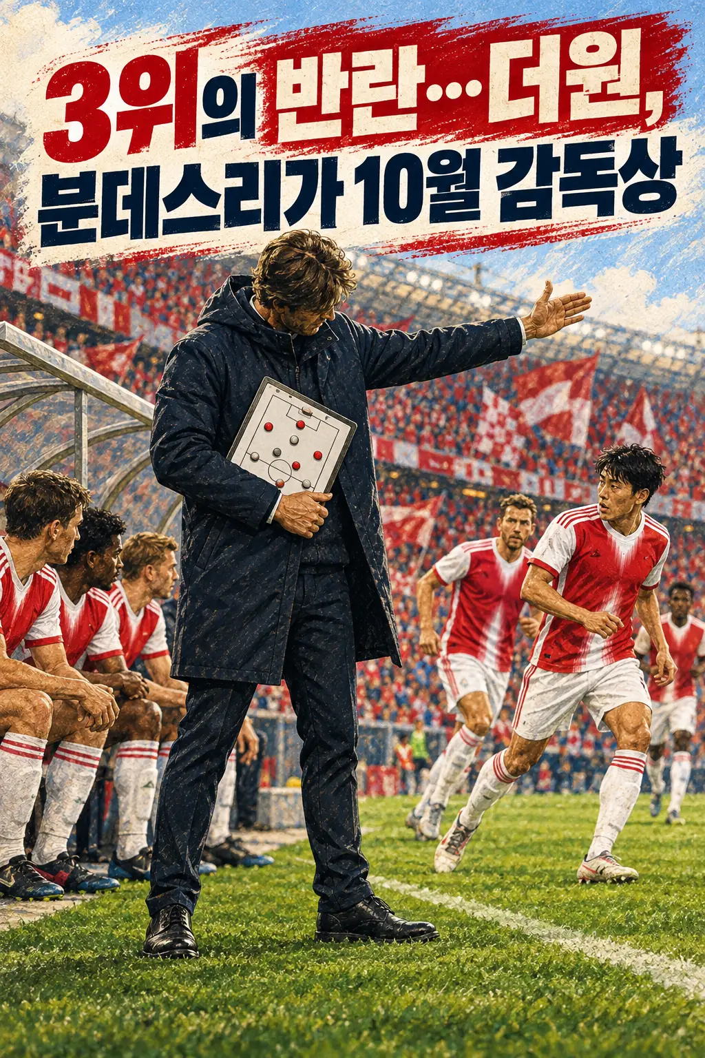 3위의 반란…더원, 분데스리가 10월 감독상