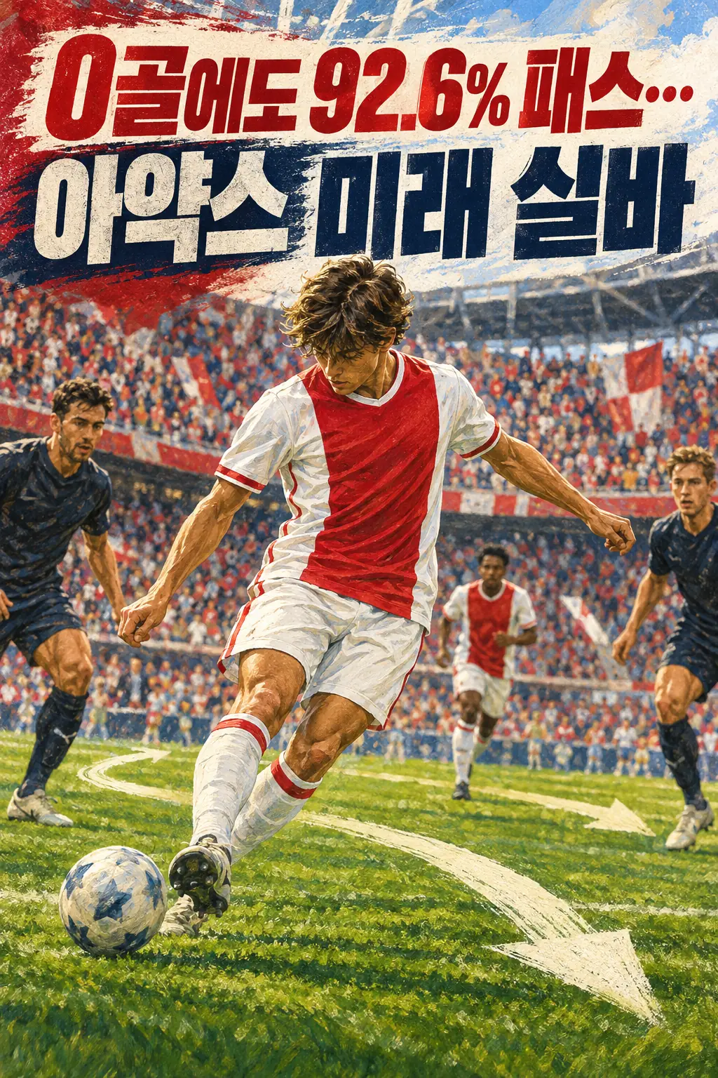 0골에도 92.6% 패스…아약스 미래 실바