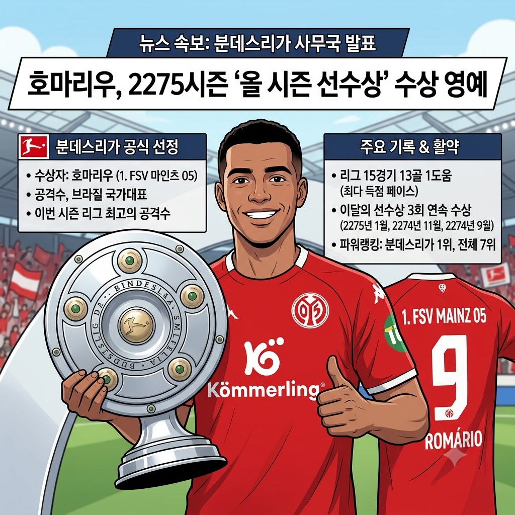 호마리우, 분데스리가 2275시즌 최고의 사나이로 우뚝