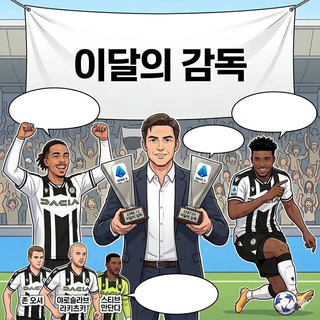 우디네세, 전력 6위의 기적…세리에A 독주 비결은?