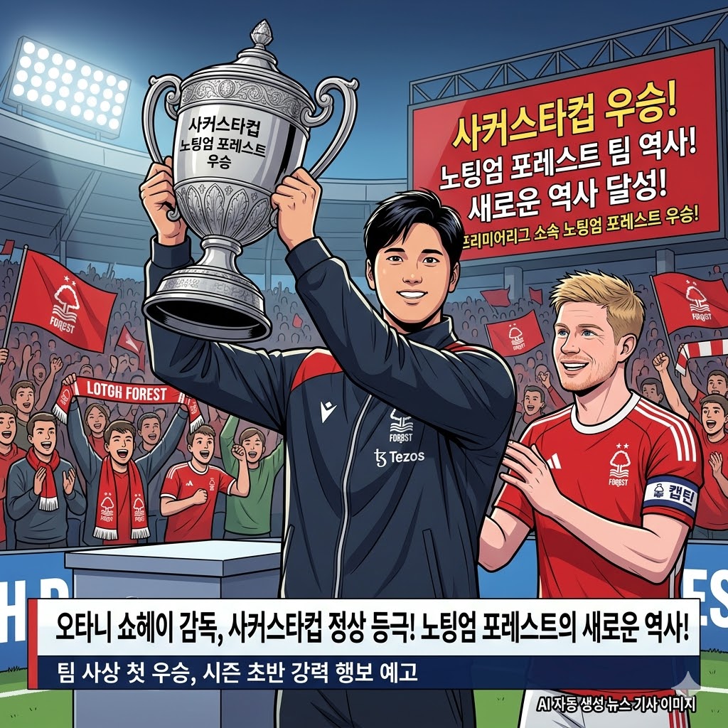 오타니의 포레스트, 사커스타컵 정상 등극!