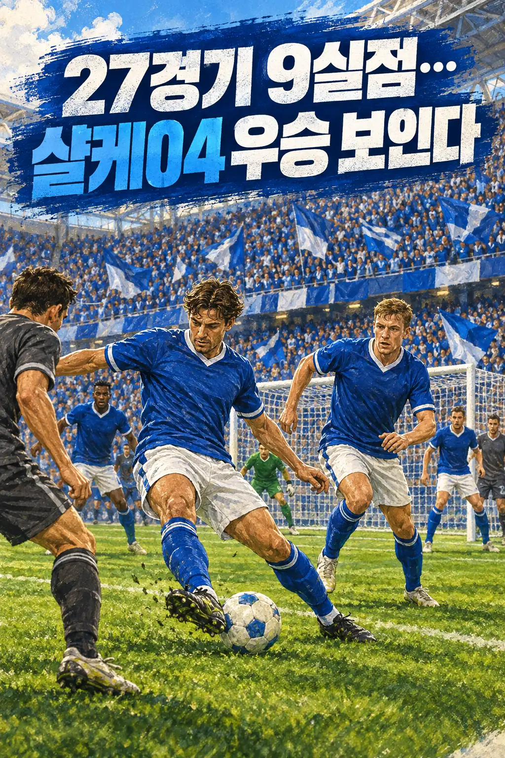 27경기 9실점…샬케04 우승 보인다