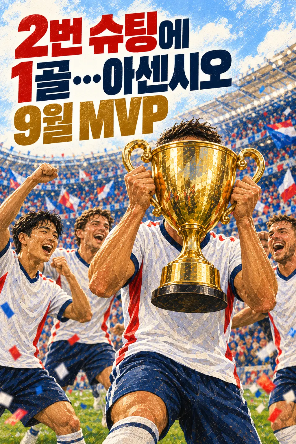 2번 슈팅에 1골…아센시오 9월 MVP