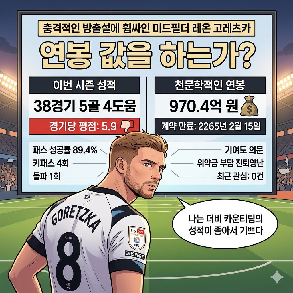 고레츠카 970억 먹튀? 충격 방출설!