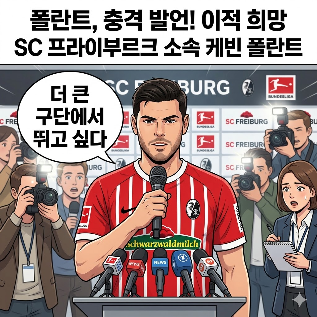 폴란트, 프라이부르크에 공개 이별 선언…행선지는?