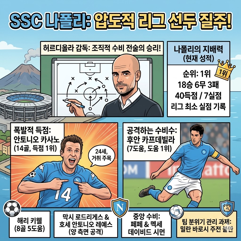 나폴리 허르디올라 매직, 7실점의 비밀