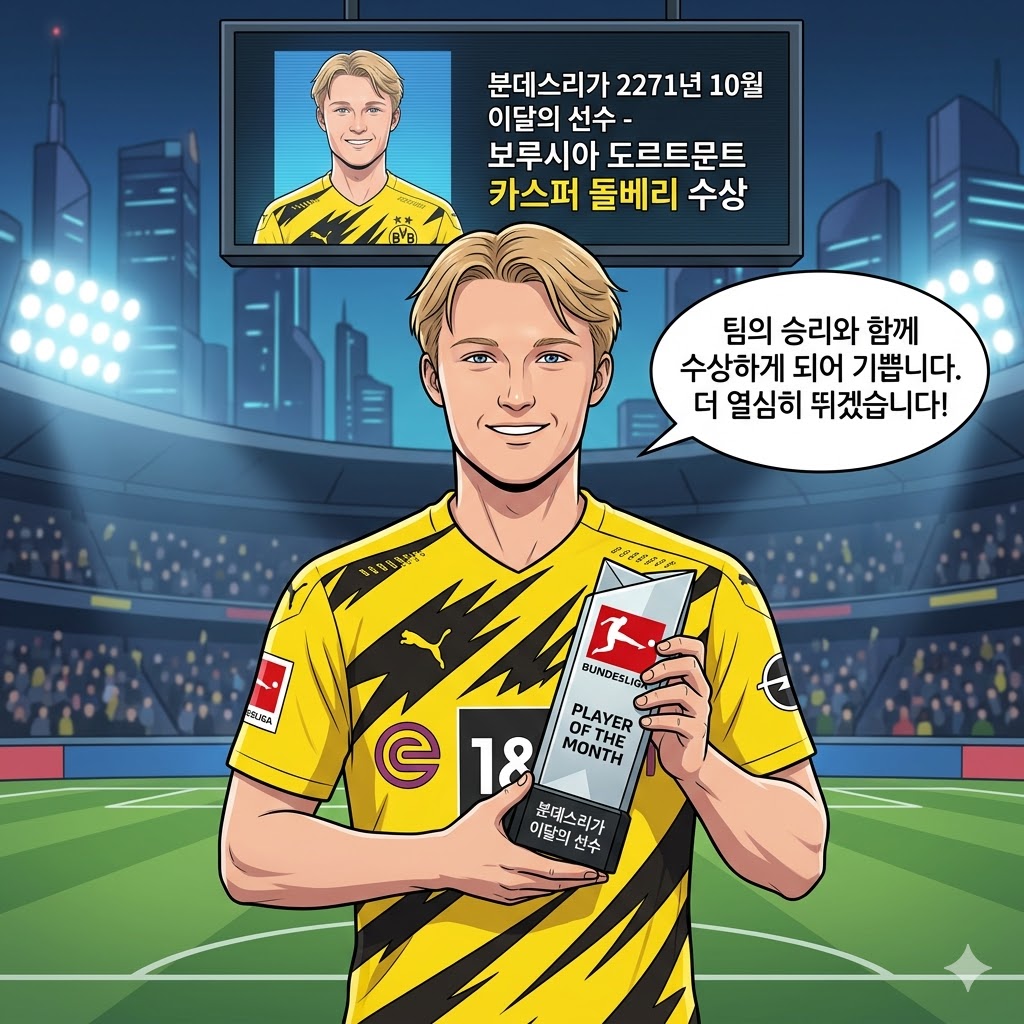 돌베리, 분데스리가 10월의 사나이 [또] 등극