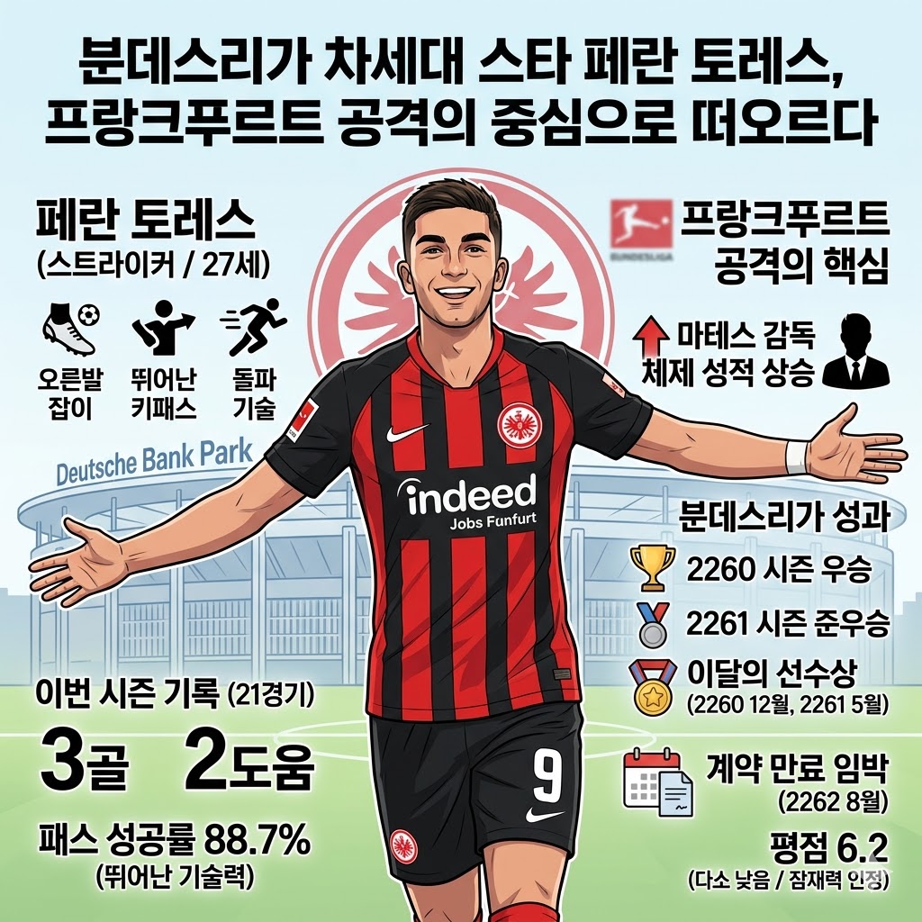 프랑크푸르트, 토레스 효과? 분데스리가 뒤흔들다