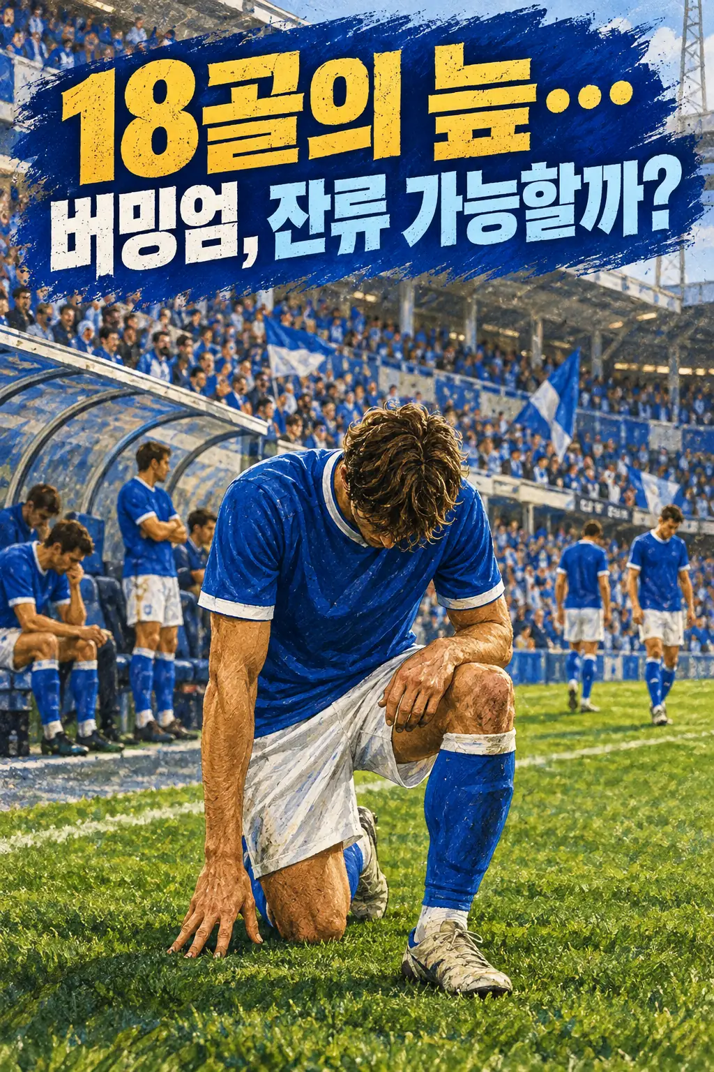 18골의 늪…버밍엄, 잔류 가능할까?