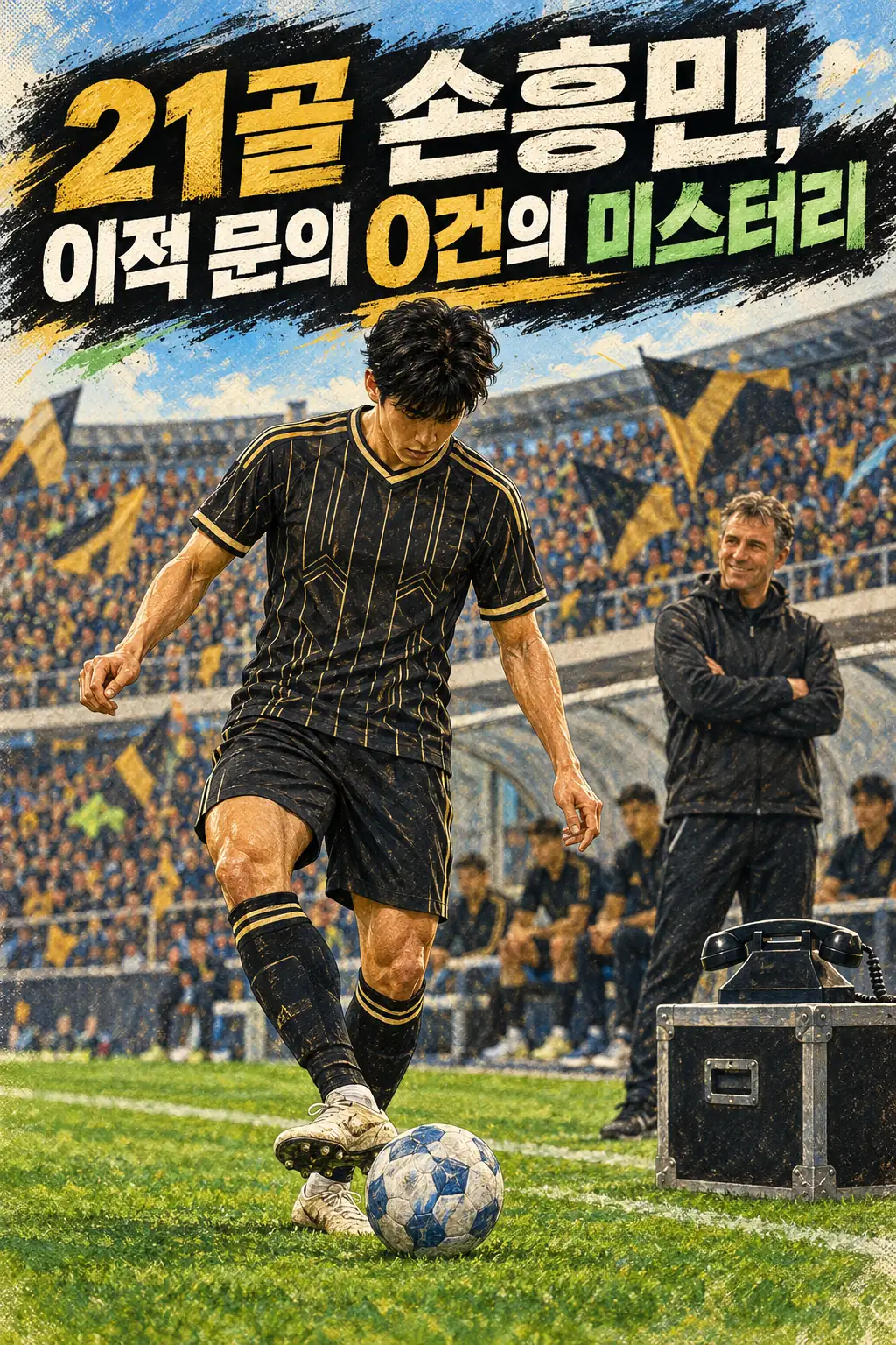 21골 손흥민, 이적 문의 0건의 미스터리