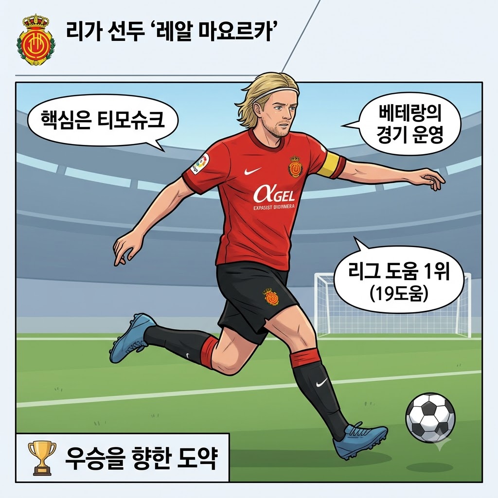 마요르카 18승 폭주, 리그 우승 청신호