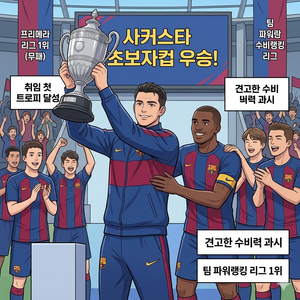 아폴로 바르사, 무패 행진 속 첫 트로피 정조준!
