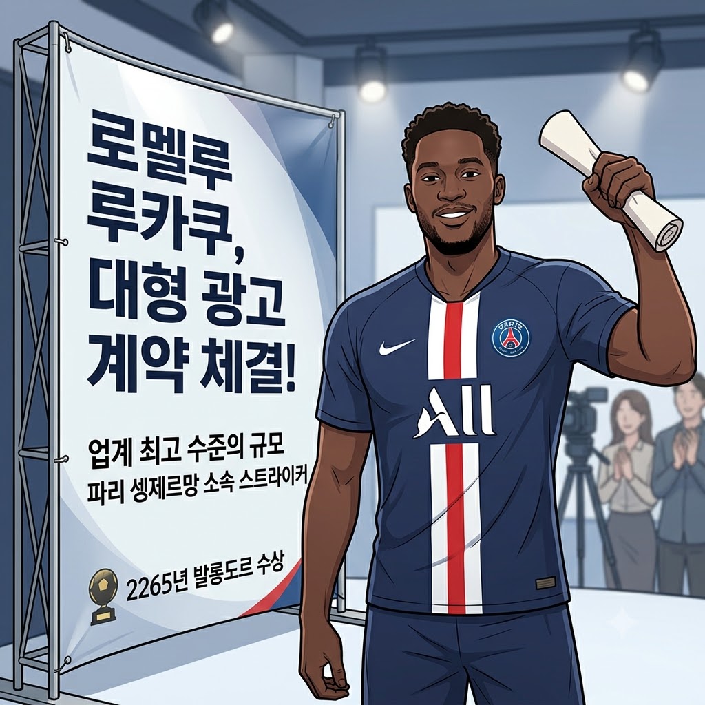 발롱도르 출신 루카쿠, CF 계약금이 [역대급]인 이유