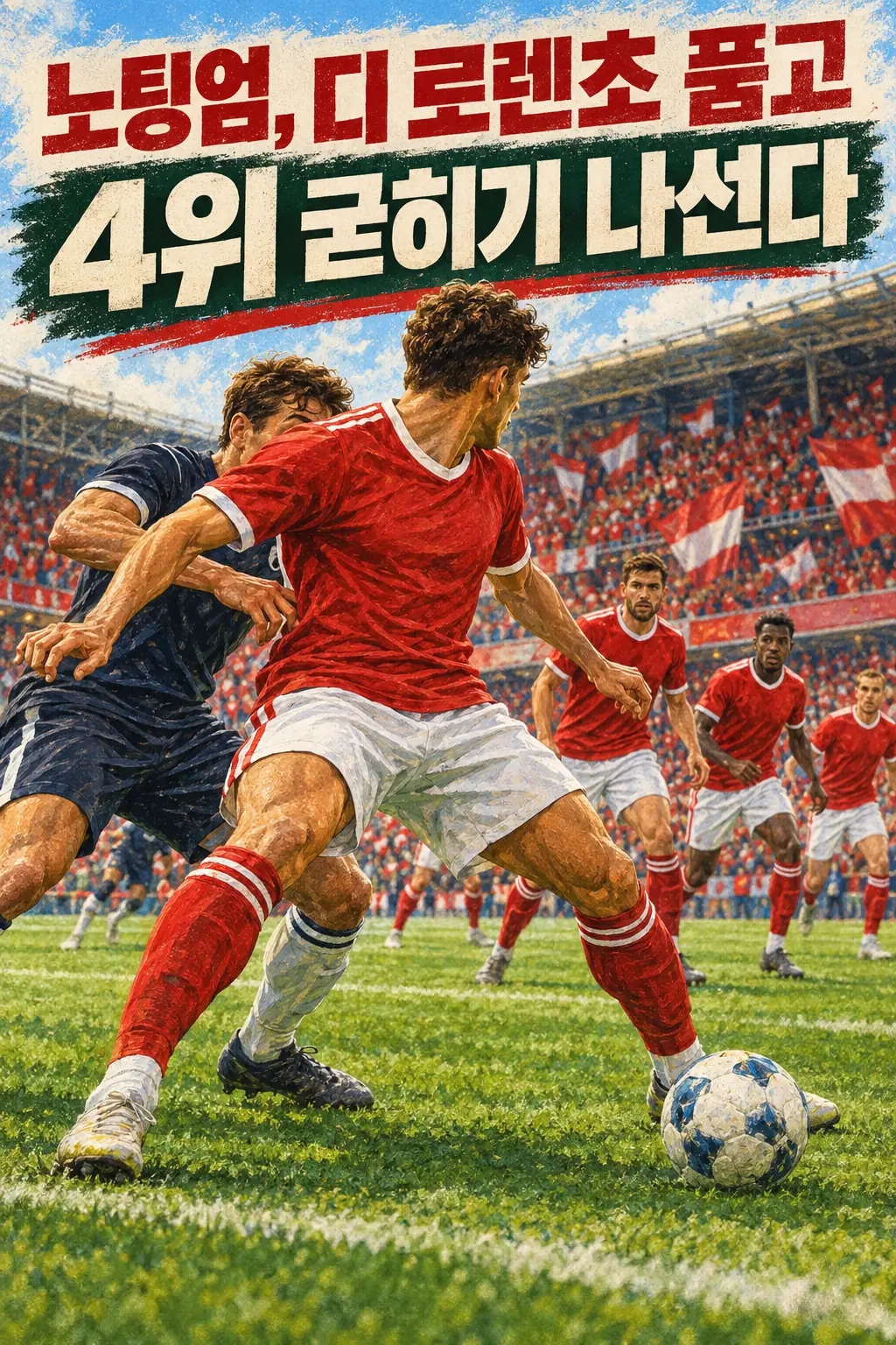 노팅엄, 디 로렌초 품고 4위 굳히기 나선다