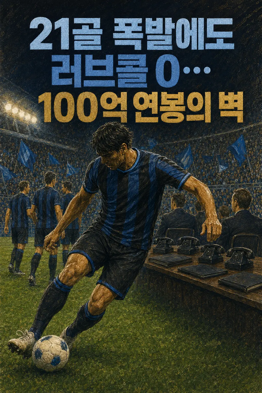 21골 폭발에도 러브콜 0…100억 연봉의 벽