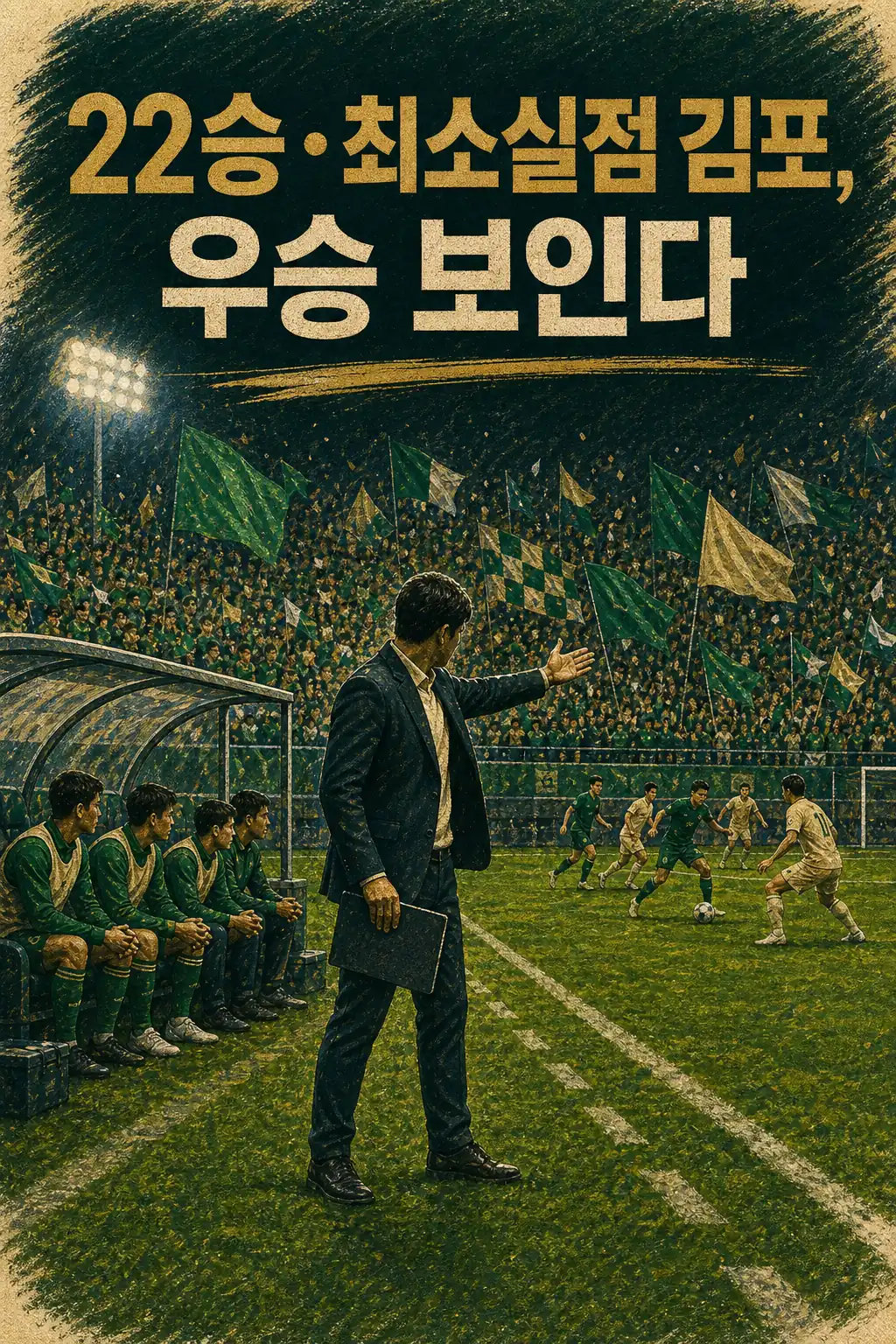 22승·최소실점 김포, 우승 보인다