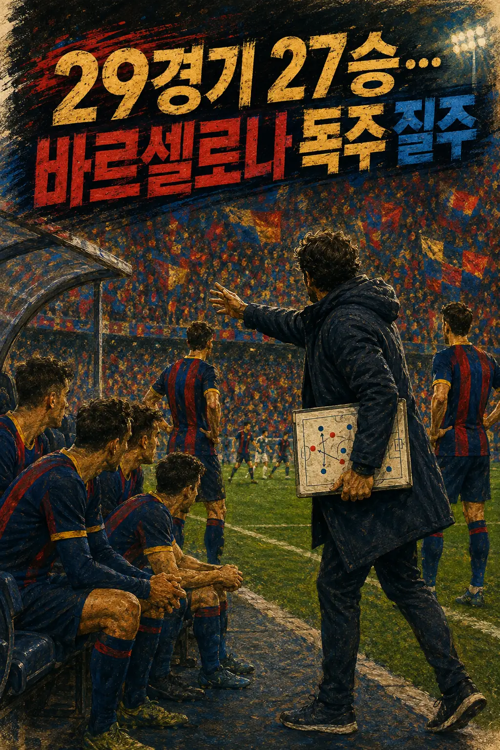 29경기 27승…바르셀로나 독주 질주