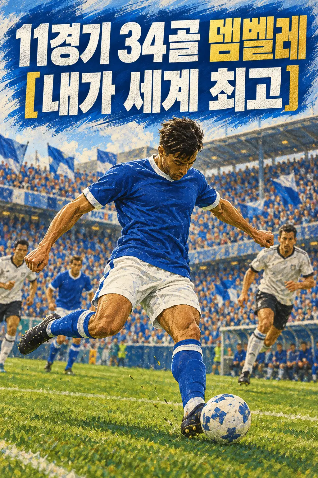 11경기 34골 뎀벨레 [내가 세계 최고]