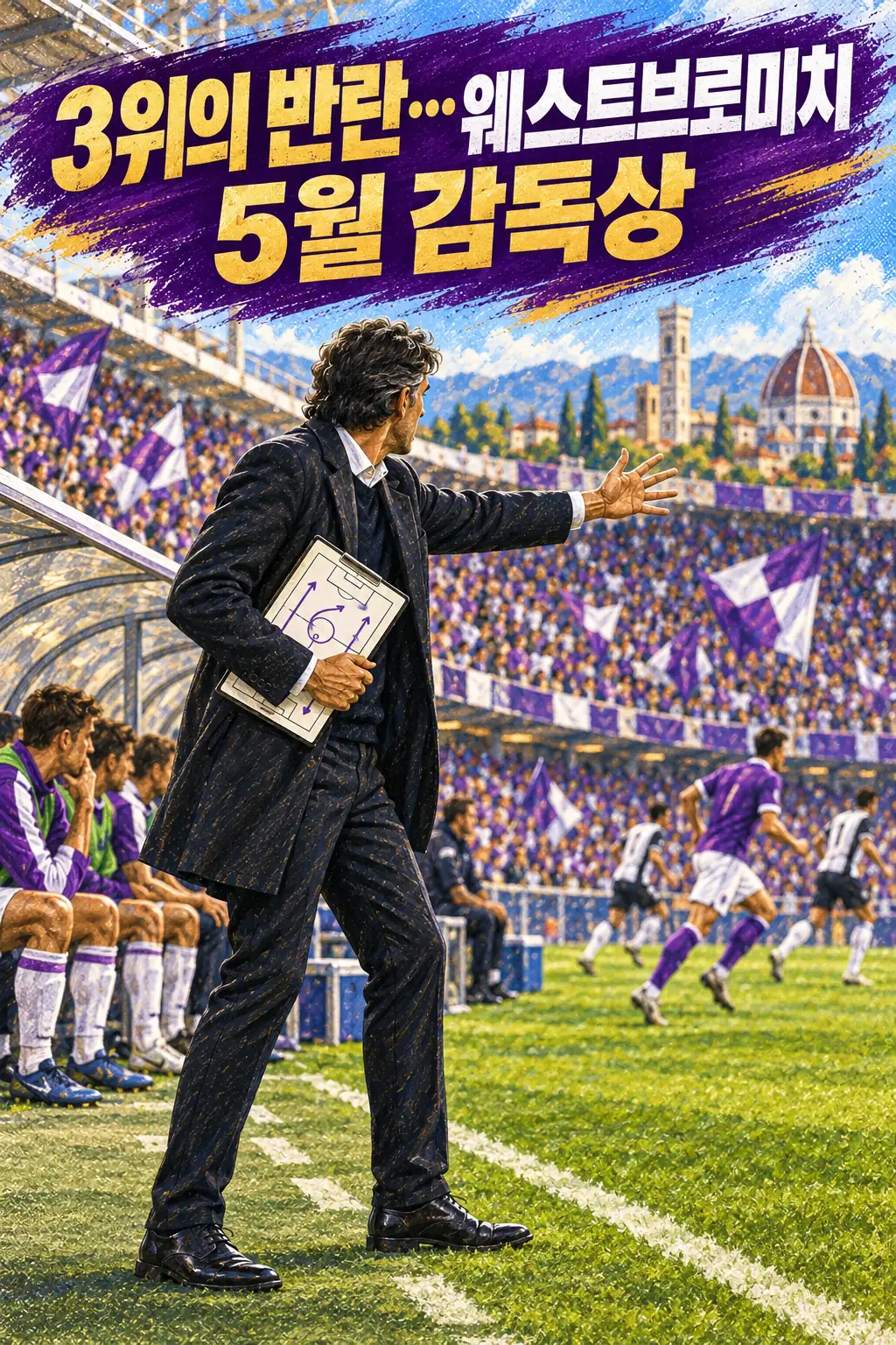 3위의 반란…웨스트브로미치 5월 감독상