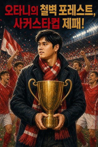 오타니의 철벽 포레스트, 사커스타컵 제패!