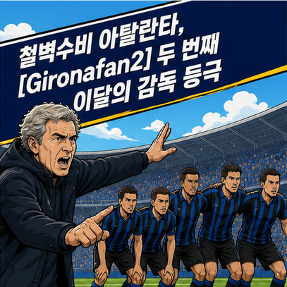 철벽수비 아탈란타, [Gironafan2] 두 번째 이달의 감독 등극