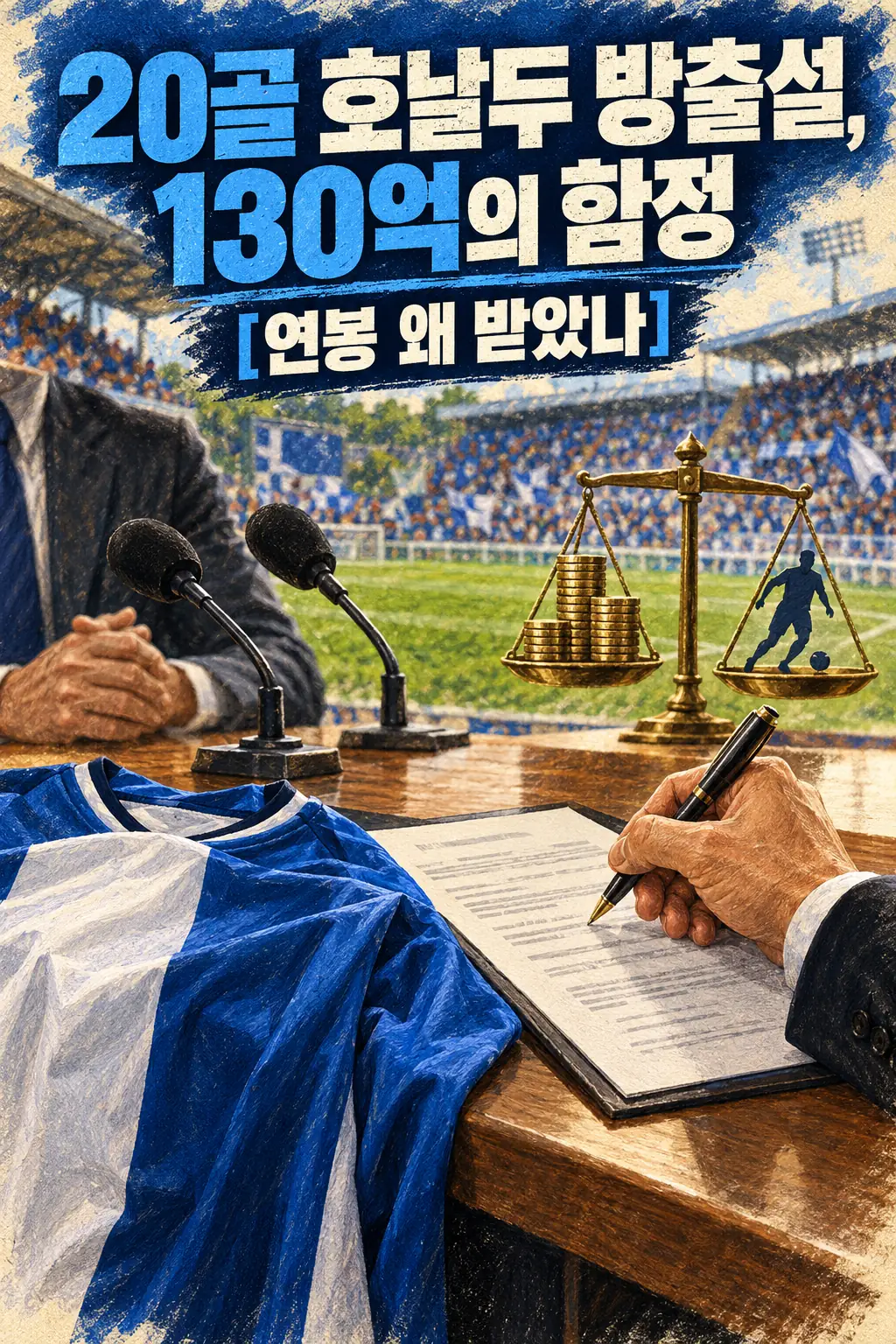 20골 호날두 방출설, 130억의 함정 [연봉 왜 받았나]