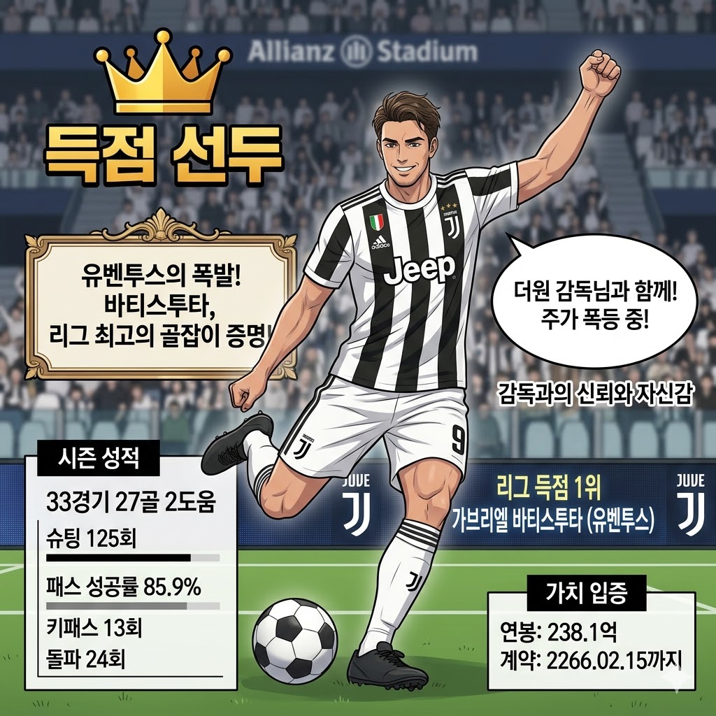 바티스투타, 득점왕 넘어선 `만능` 플레이!