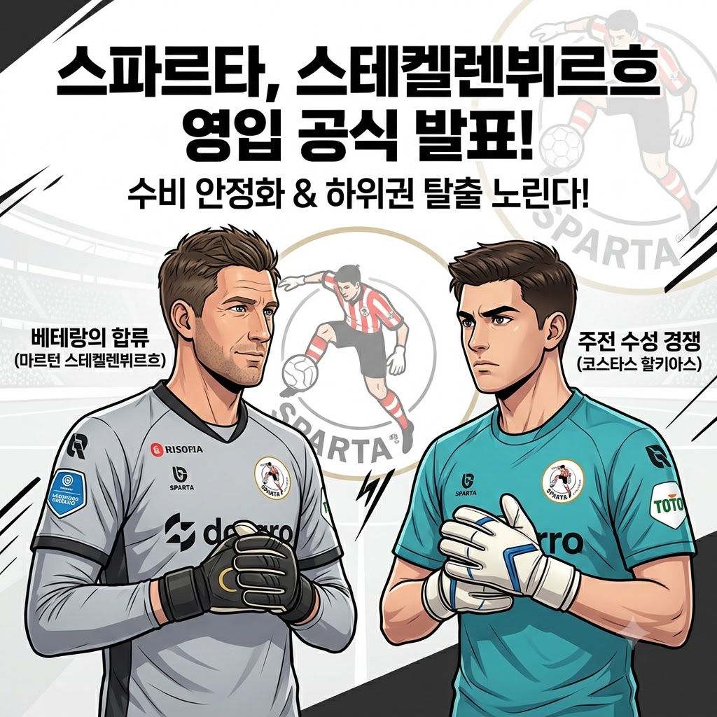 수비 붕괴 스파르타, 구원투수 스테켈렌뷔르흐 낙점