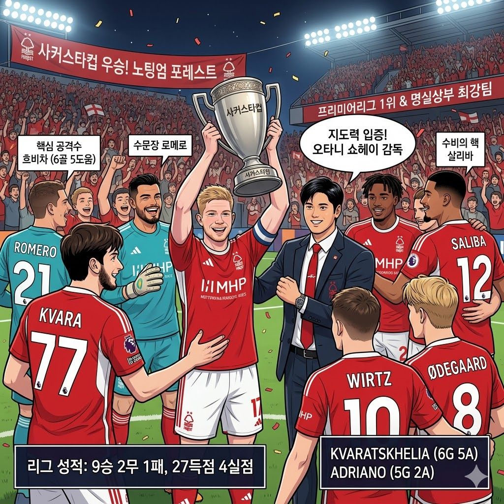 오타니의 포레스트, 철벽수비로 사커스타컵 제패!
