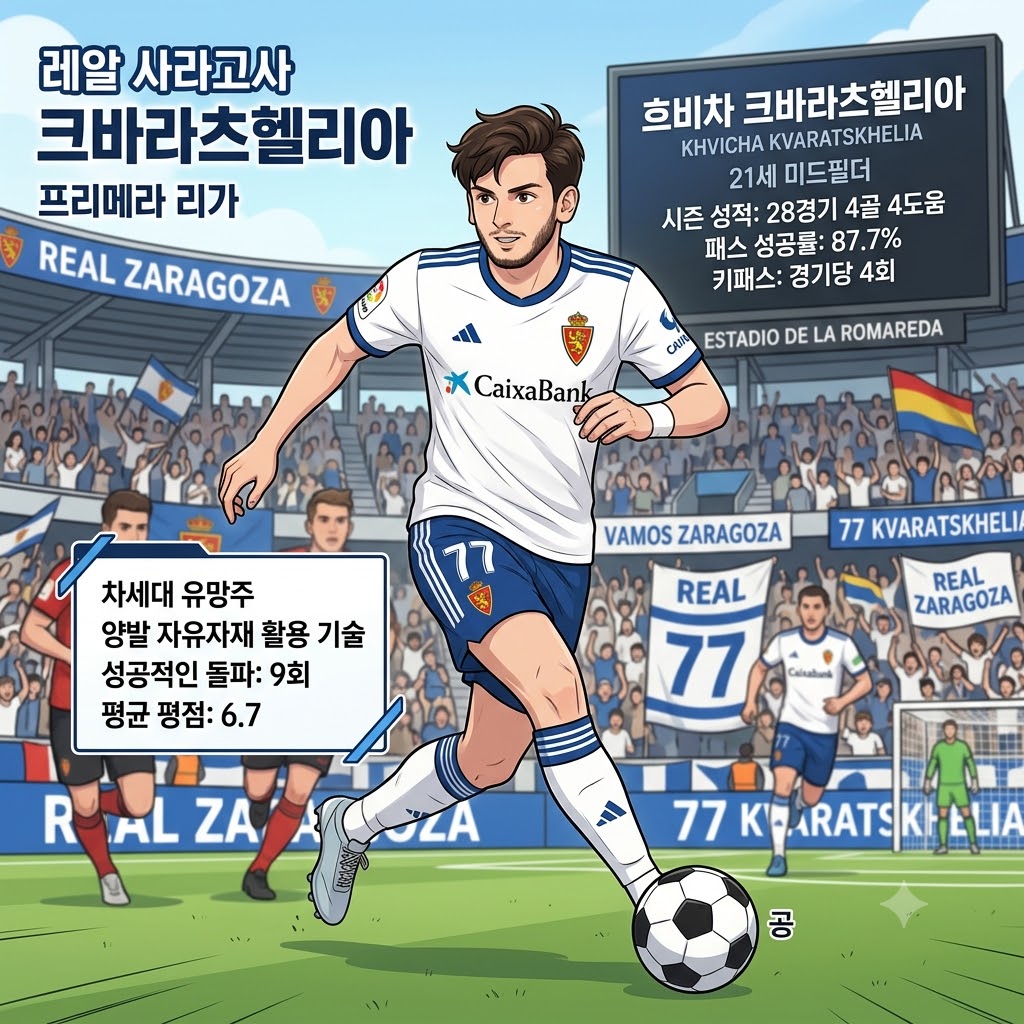 사라고사의 보석 크바라츠헬리아, 프리메라를 접수하