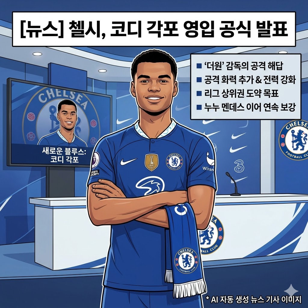 첼시, 각포 영입으로 공격 퍼즐 완성하나