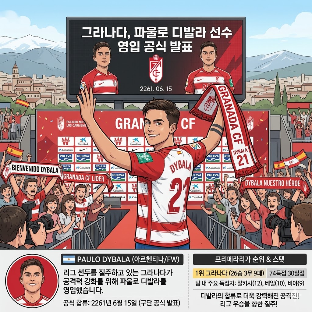 그라나다, 디발라 영입! [우승 DNA] 장착 완료