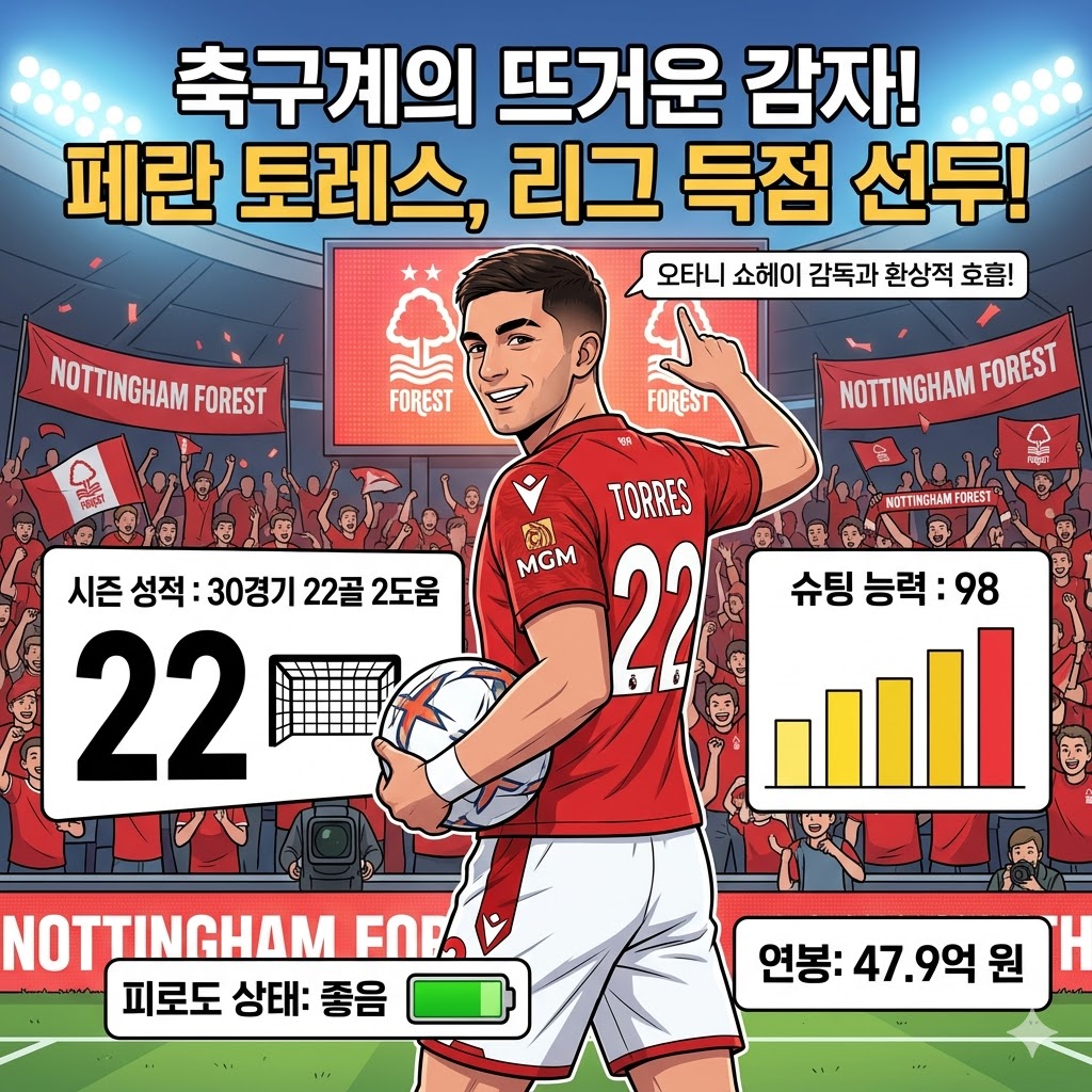31세 토레스, 득점왕 넘어 `몸값 폭등`!