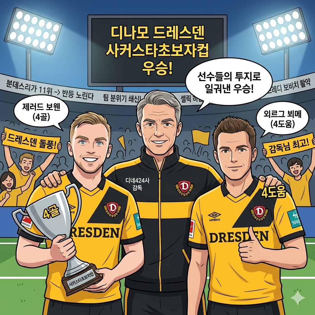 디네424사 매직! 드레스덴, 초보자컵 우승