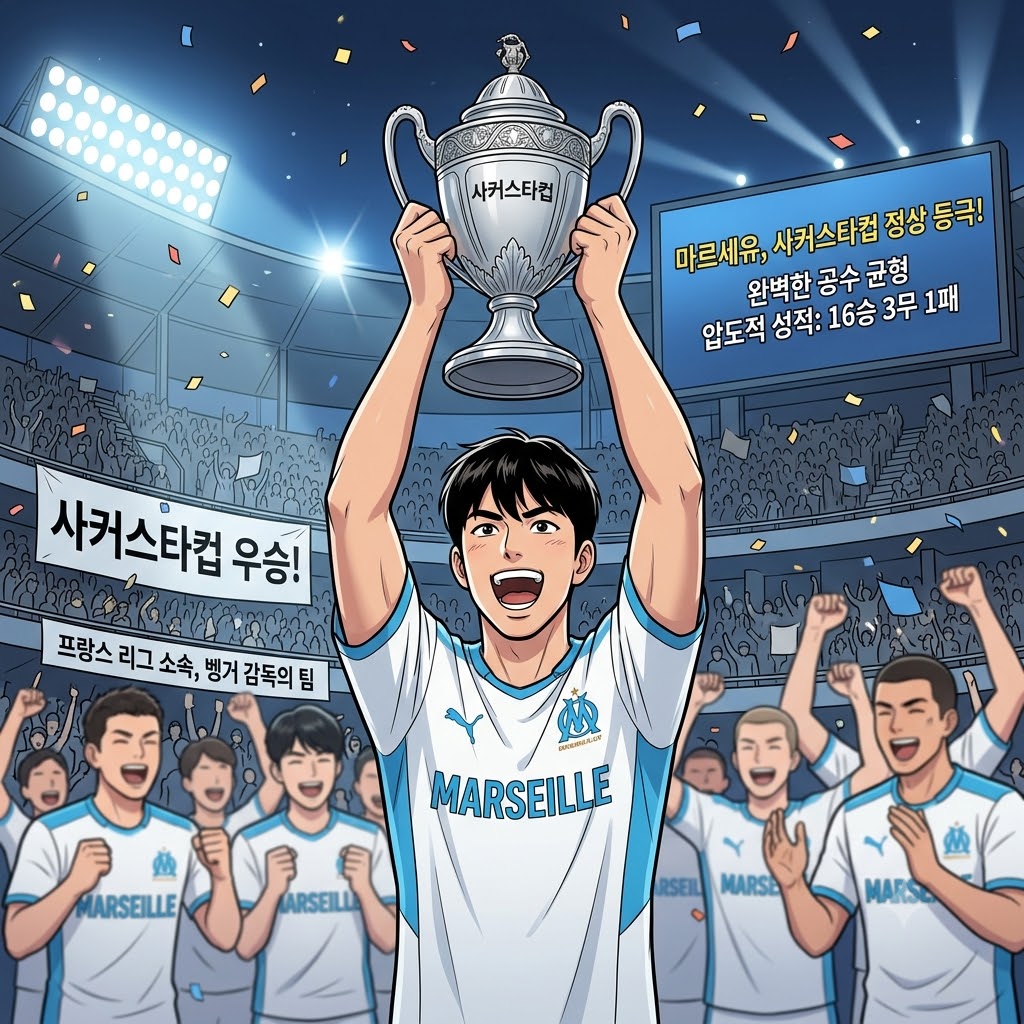 벵거의 마르세유, 20전 1패 [압도적] 우승 비결은?
