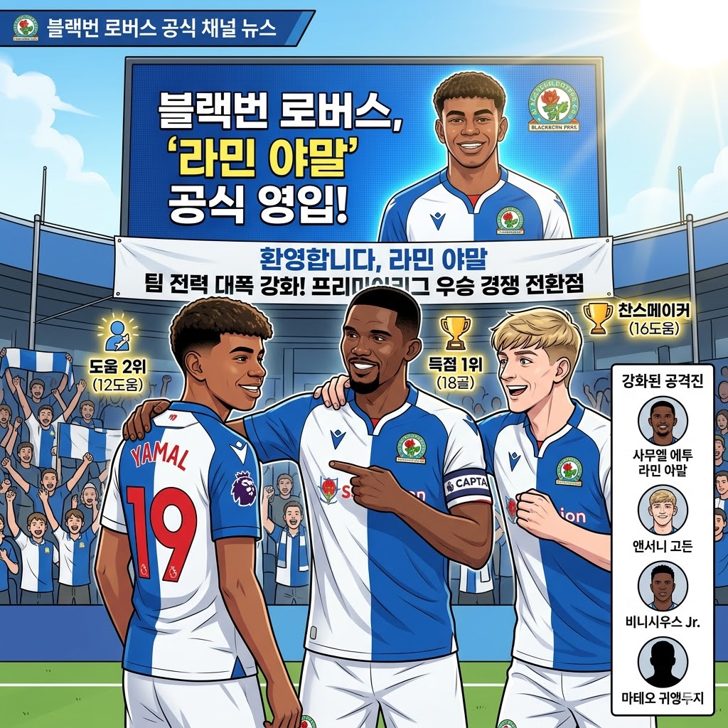 블랙번, 야말 영입으로 우승 퍼즐 완성하나