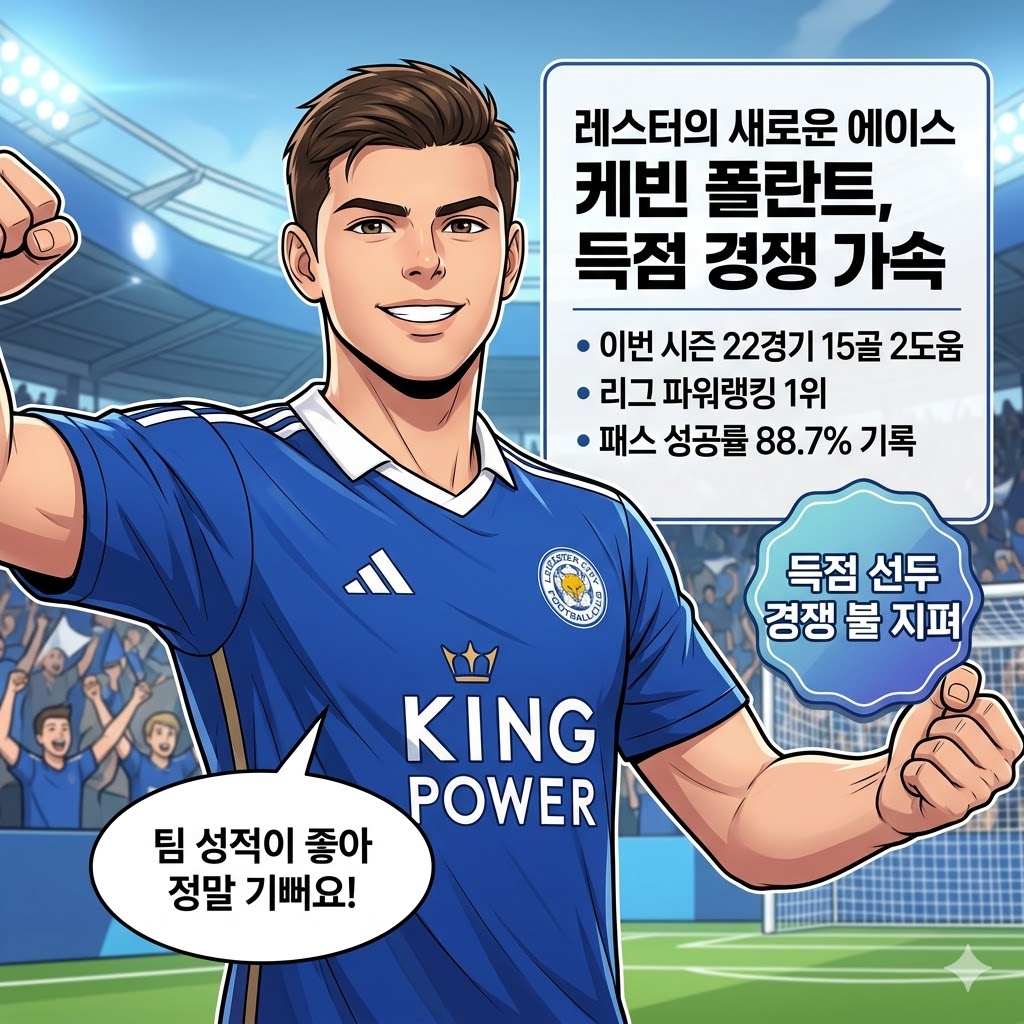 케빈 폴란트, [21세 돌풍] 리그 득점 선두 질주