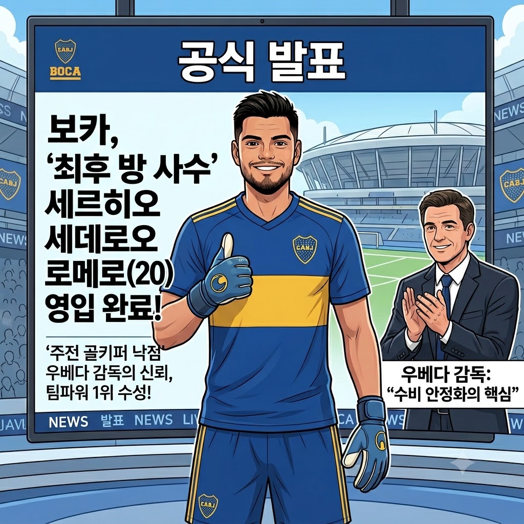 보카, [최후방 완성] 로메로 영입으로 우승 퍼즐 맞춘