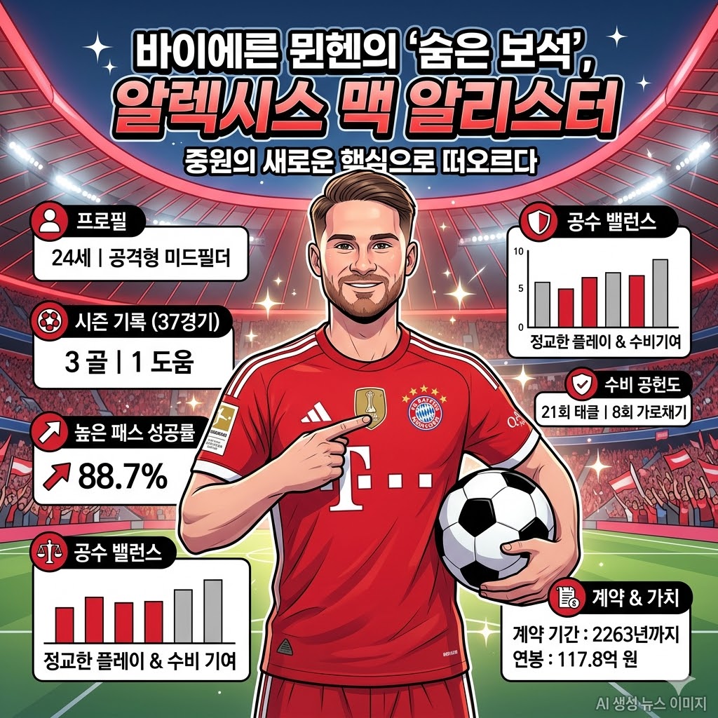 뮌헨, 숨은 보석[ 맥 알리스터의 존재감