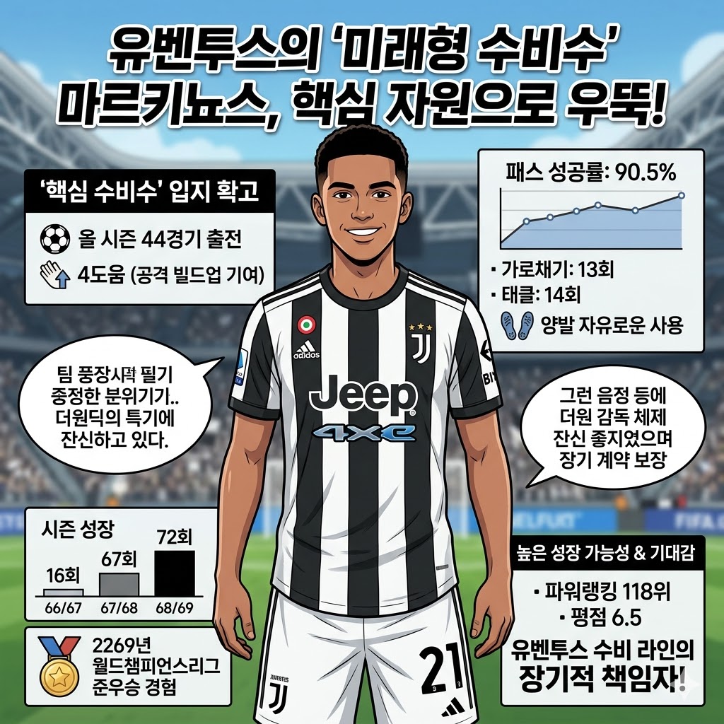 유벤투스 철벽 마르키뇨스, 21세에 완성된 수비의 미