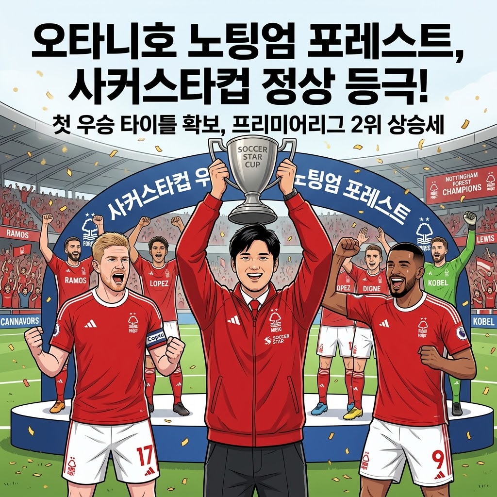 오타니의 포레스트, 사커스타컵 제패하며 시즌 첫 왕