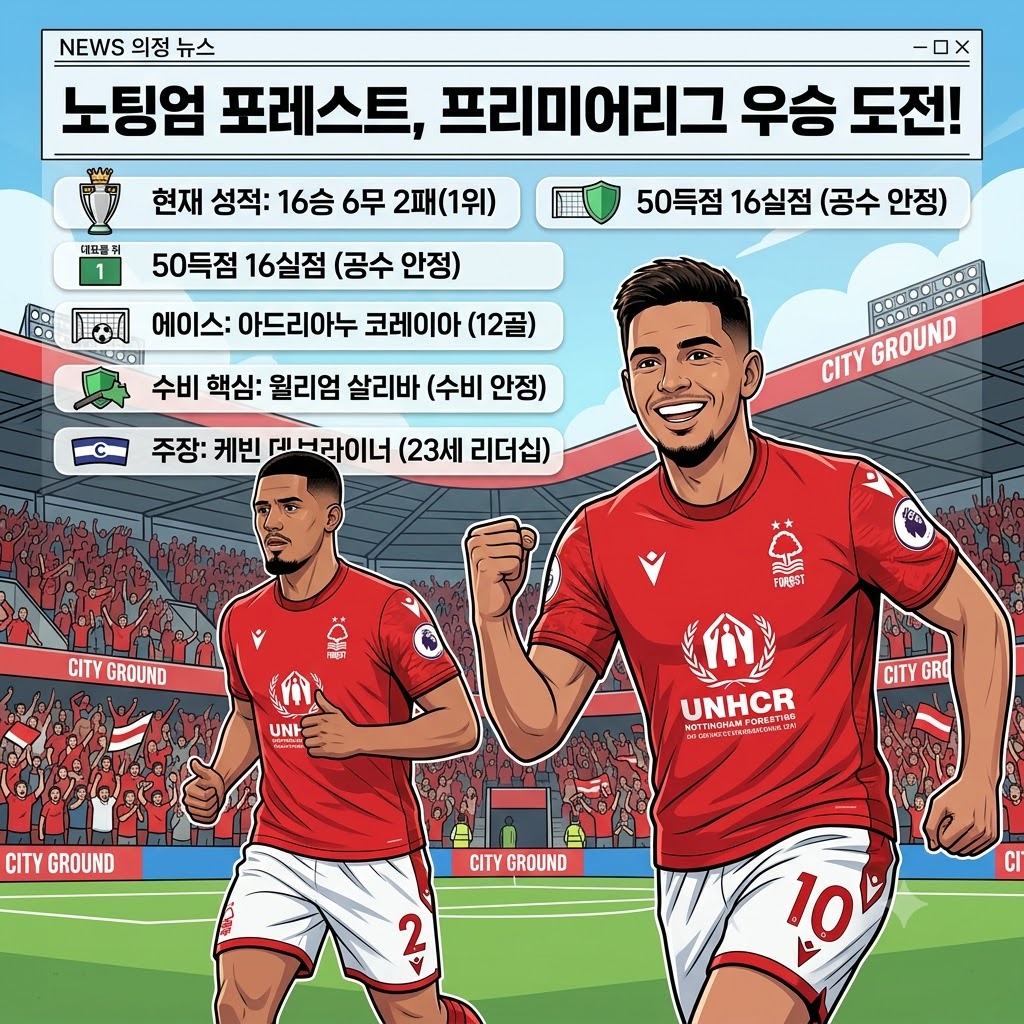 노팅엄 포레스트, 꿈의 우승 시즌 현실로