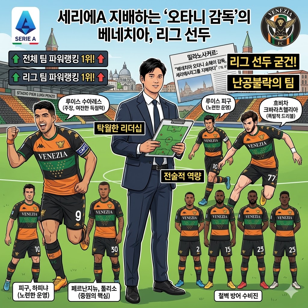 야구X축구O: 오타니, 이탈리아 흔들다!
